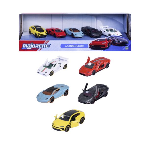 Majorette Lamborghini Dárková sada 5 ks