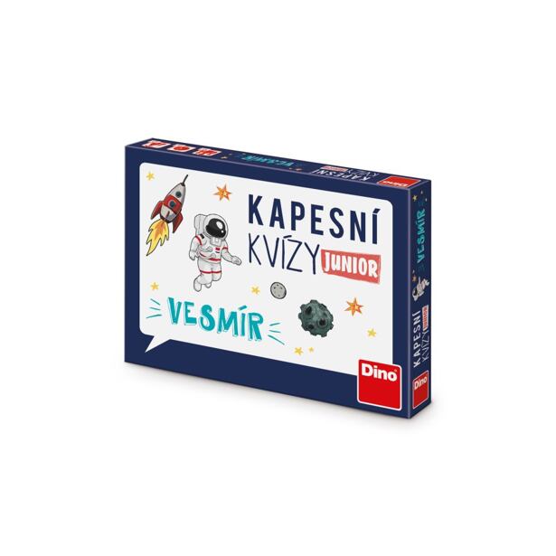 Dino Kapesní kvízy junior – vesmír Cestovní hra