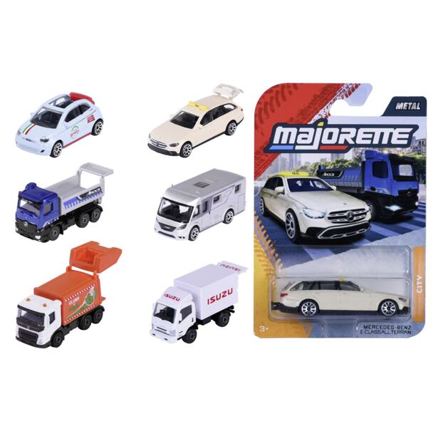 Majorette Autíčko kovové City, 6 druhů