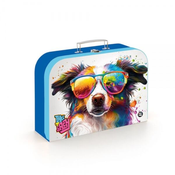 Oxybag Kufřík lamino 34 cm -  Pes
