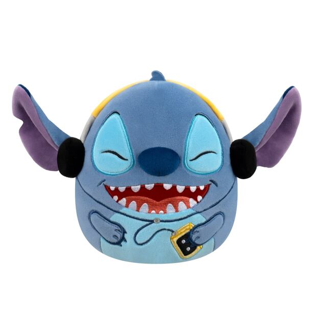 SQUISHMALLOWS Disney Stitch se sluchátky, 25 cm