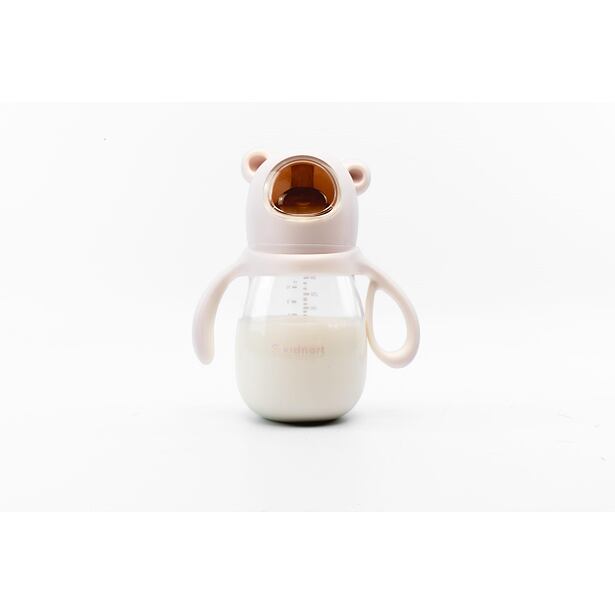 Kidnort Kojenecká lahev Jordbaer 300ml 6m+ béžová