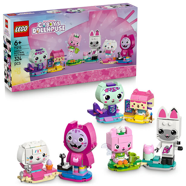 LEGO® Gábinin kouzelný domek 11215 Gábi a kočičí kamarádi z kostek