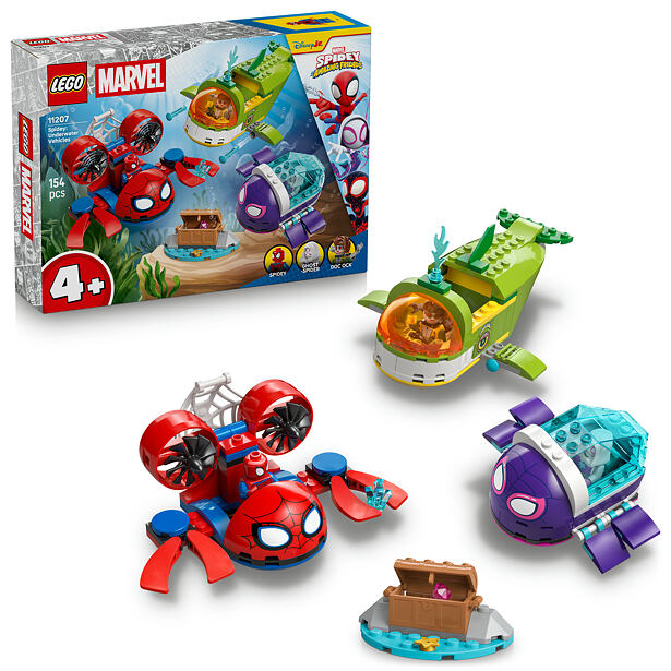 LEGO® Marvel11207 Spidey: Podmořská vozidla