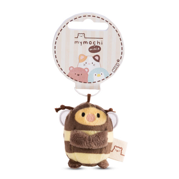 NICI MyMochi Včelka Beenie 5cm přívěsek
