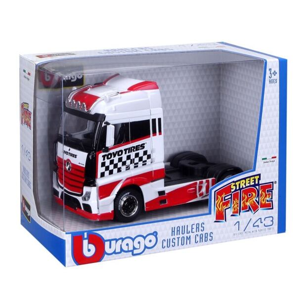 Bburago 1:43 Nákladní tahače s upravenými kabinami, více druhů