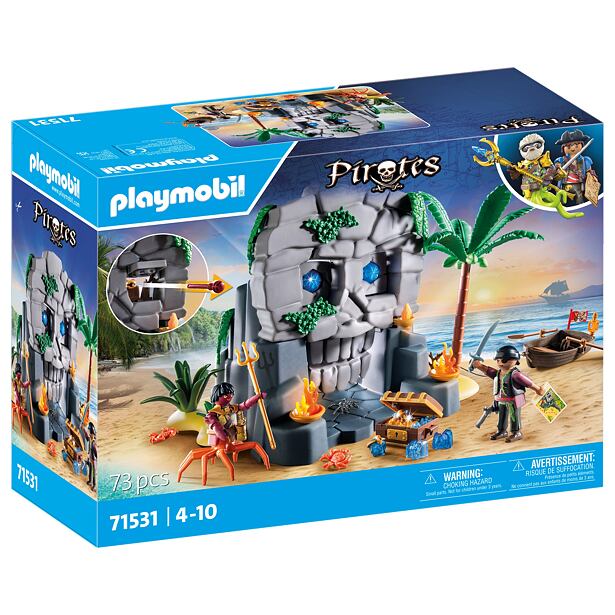 Playmobil Ostrov lebek