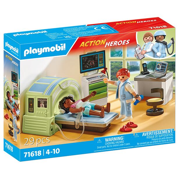 Playmobil Pacient na magnetické rezonanci
