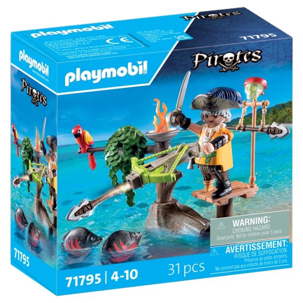 Playmobil Pirát s balistou