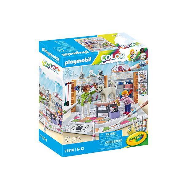 Playmobil Color: Psí salon