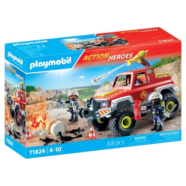Playmobil Hasičské terénní auto