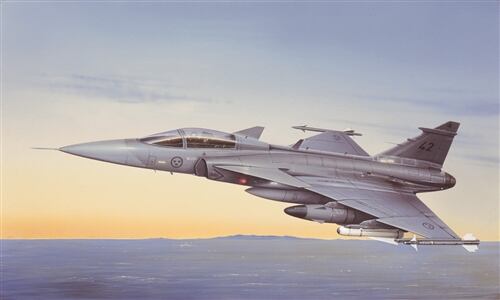 Italeri Model Kit letadlo 2638 - JAS 39 A GRIPEN (1:48)