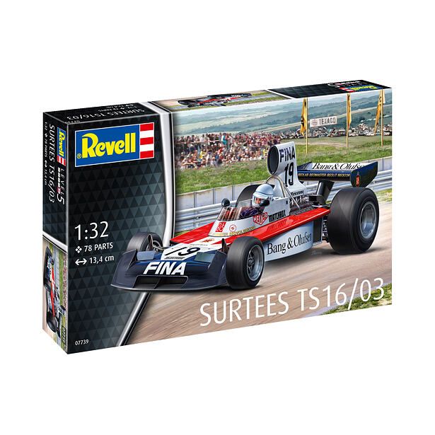Revell Plastic ModelKit auto 07739 - Surtees TS16/03 (1:32)
