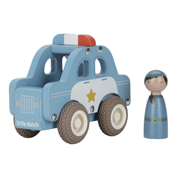 Little Dutch Policejní auto dřevěné