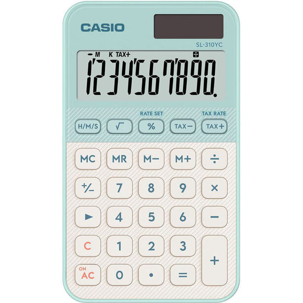 CASIO Kalkulačka zelená