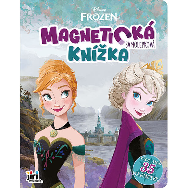 Jiri Models Magnetická samolepková knížka Ledové království