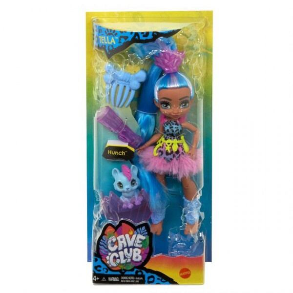 Mattel Cave Club Panenka s Dino zvířátkem - Tella