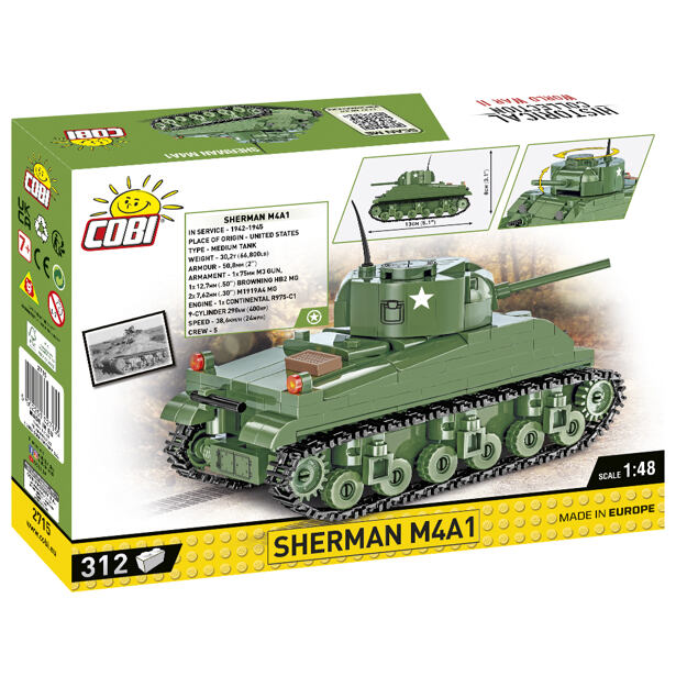 Cobi Tank M4A1 Sherman