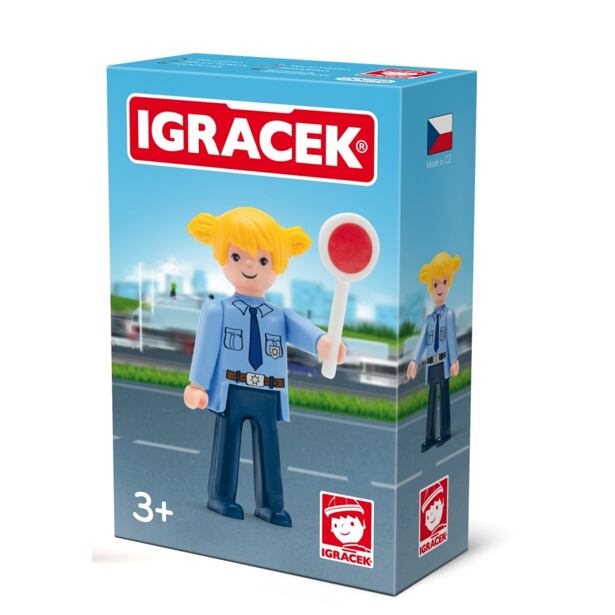 Igráček - Policistka s doplňky