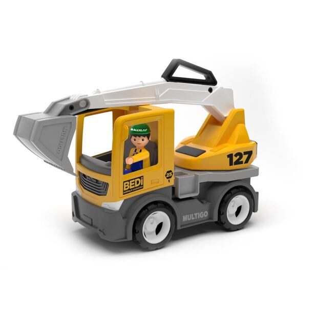 Igráček MultiGO Build Bagr s řidičem - auto s Igráčkem