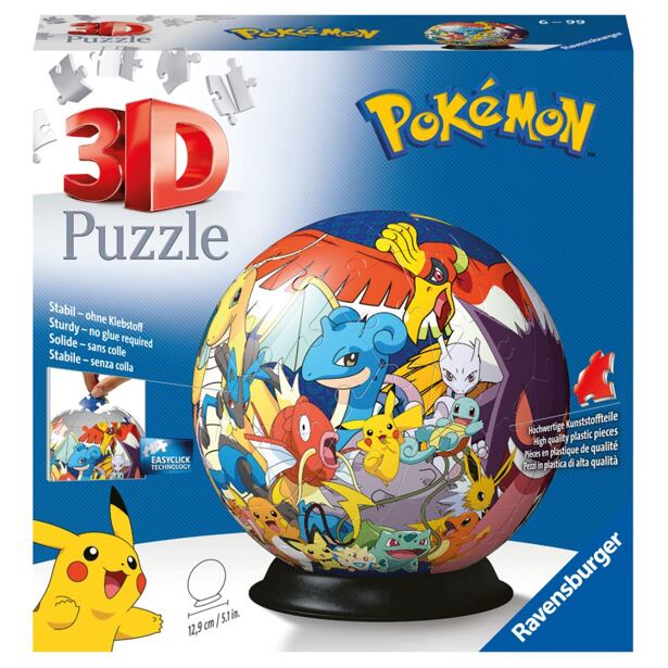 Ravensburger Pokémon  Puzzle-Ball, 72 dílků