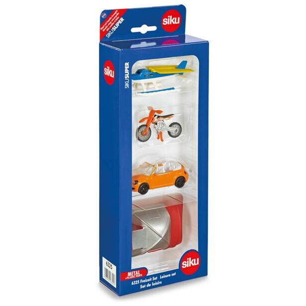 SIKU Super - set vozidla a příslušenství pro volný čas