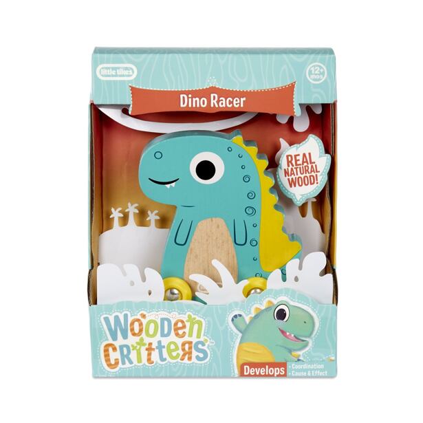 Little Tikes Wooden Critters Dřevěný závodník, 3 druhy