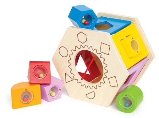 Hape Krabička na vkládání geometrických tvarů