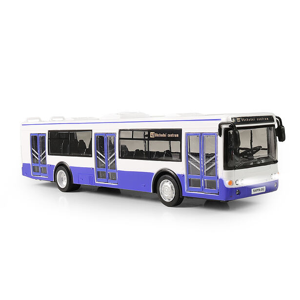 Rappa Autobus hlásí zastávky česky s funkčními dveřmi, 28 cm