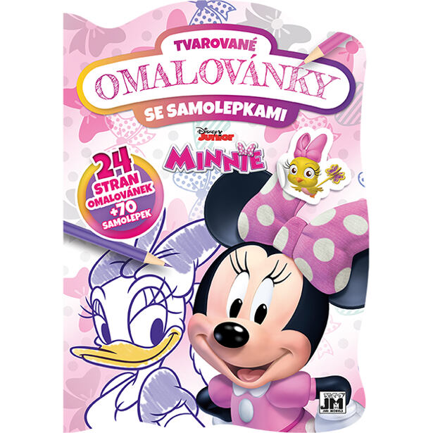 Jiri Models Tvarované omalovánky Minnie