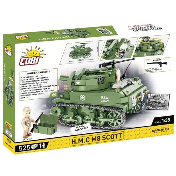 Cobi 2279 Houfnice H.M.C. M8 Scott