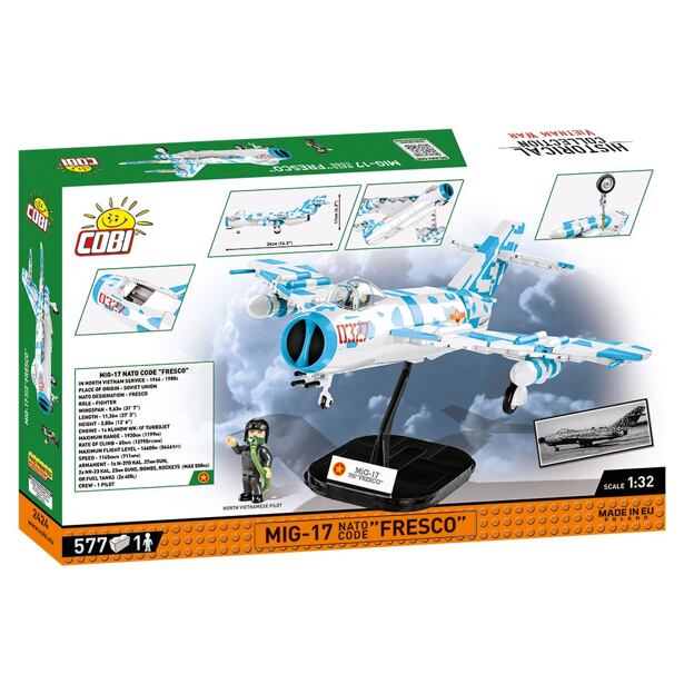 Cobi 2424 Stíhačka MIG-17 NATO kód FRESCO