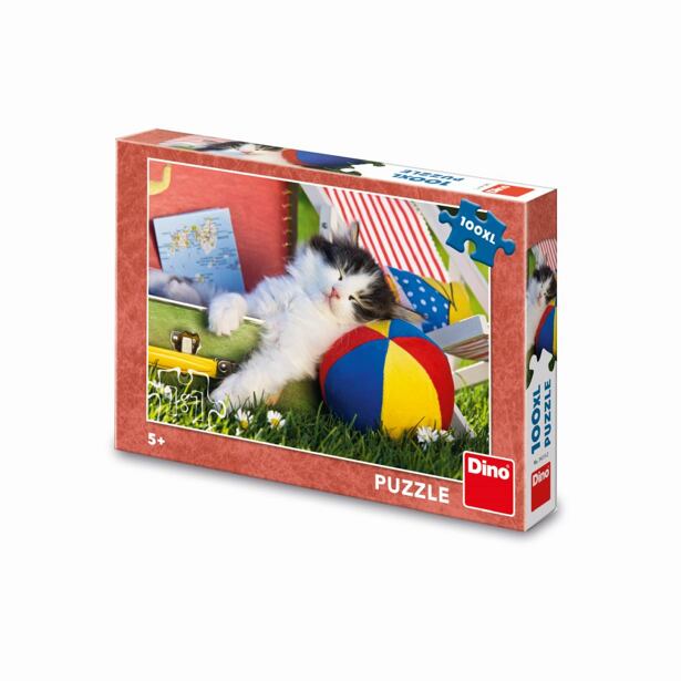 Dino Kotě odpočívá 100 dílků XL Puzzle