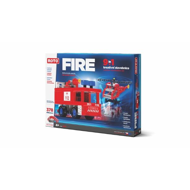Efko ROTO STAVEBNICE - maxi FIRE 377 dílků