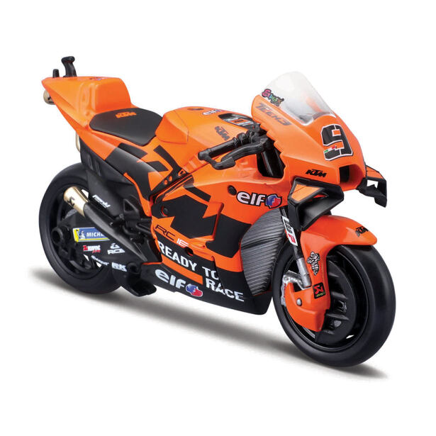 Maisto Motocykl Tech3 KTM Factory Racing 2021, (#9 DANILO PETRUCCI), 1:18
