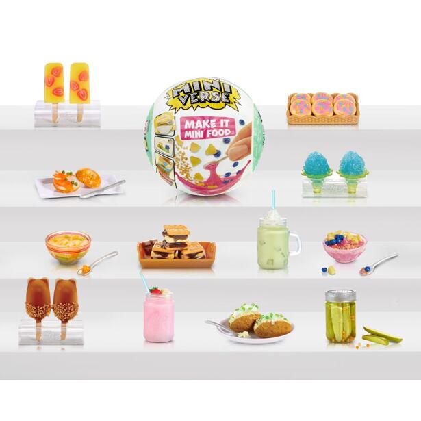 MGA's Miniverse - Mini Food Kavárna, série 3A, více druhů