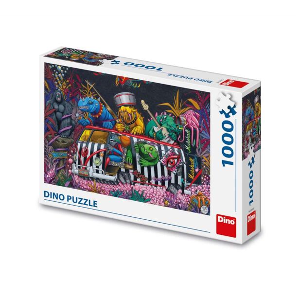 Dino Příšerky na tripu 1000 dílků Puzzle