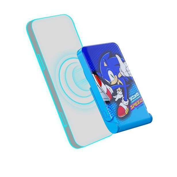 OTL Sonic the Hedgehog Magnetická Bezdrátová powerbanka
