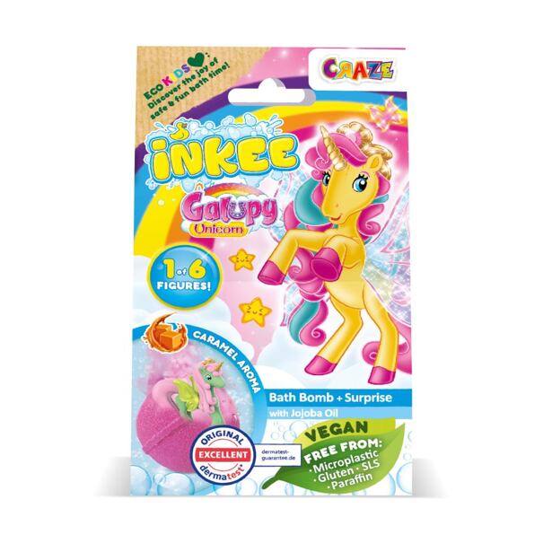 INKEE Koupelová bomba s překvapením Galupy Unicorn