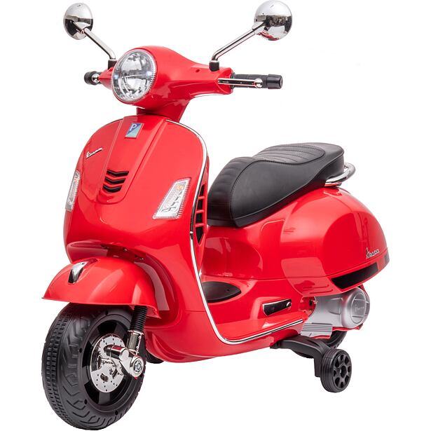 BUDDY TOYS BEC 6031 Vespa GTS elektrická motorka červená