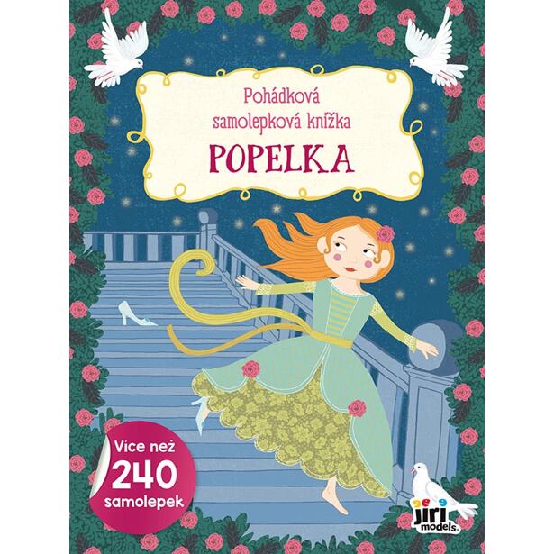 Jiri Models Pohádková samolepková knížka Popelka