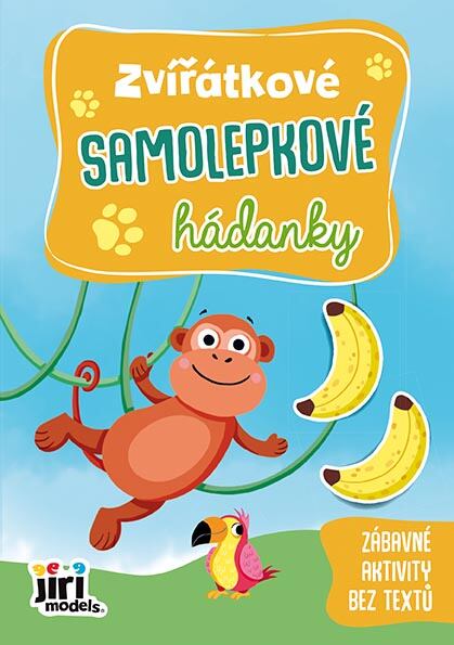 Jiri Models Zvířátkové samolepkové hádanky