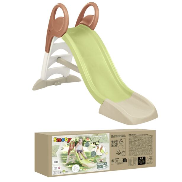Smoby Skluzavka Life KS 150 cm s vlhčením zelenočervená