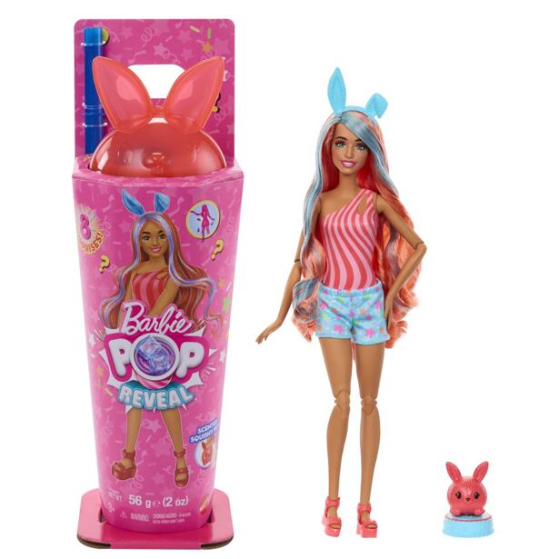Mattel Barbie POP REVEAL BARBIE KOKTEJLOVÉ PŘEKVAPENÍ - ZAJÍČEK