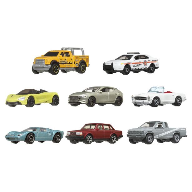 Matchbox Sada angličáků 8ks, více druhů