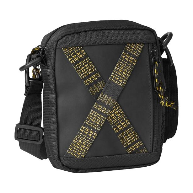 CAT Crossbody taška Signature - černá