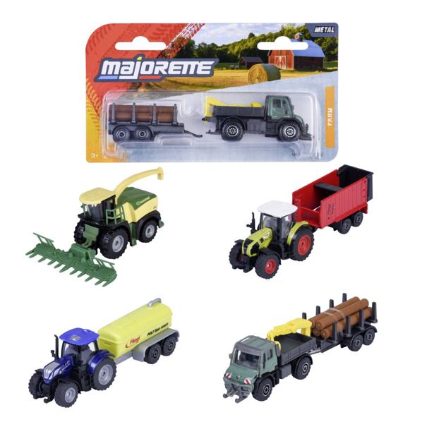 Majorette Farmářské vozidlo kovové, 5 druhů