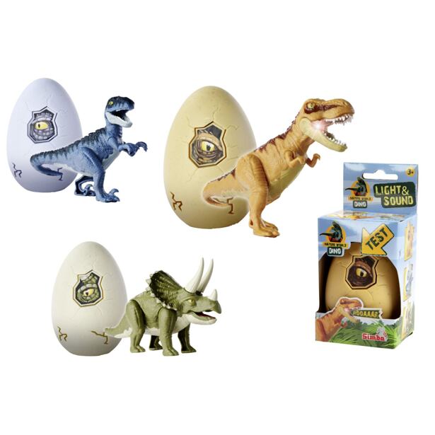 Simba Figurka dinosaura ve vajíčku, 3 druhy