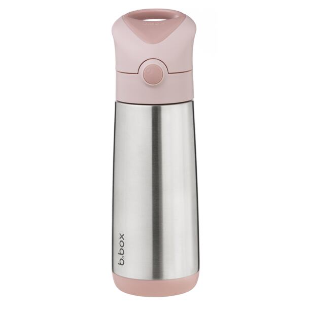 b.box Termoska na pití s brčkem 500 ml - blush crush