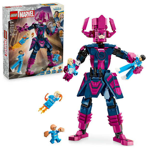 LEGO® Marvel 76316 Fantastická čtyřka vs. sestavitelná figurka Galactuse
